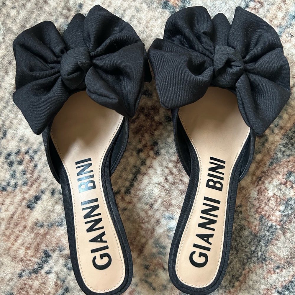 Gianni Bini Kitten Heel Mules